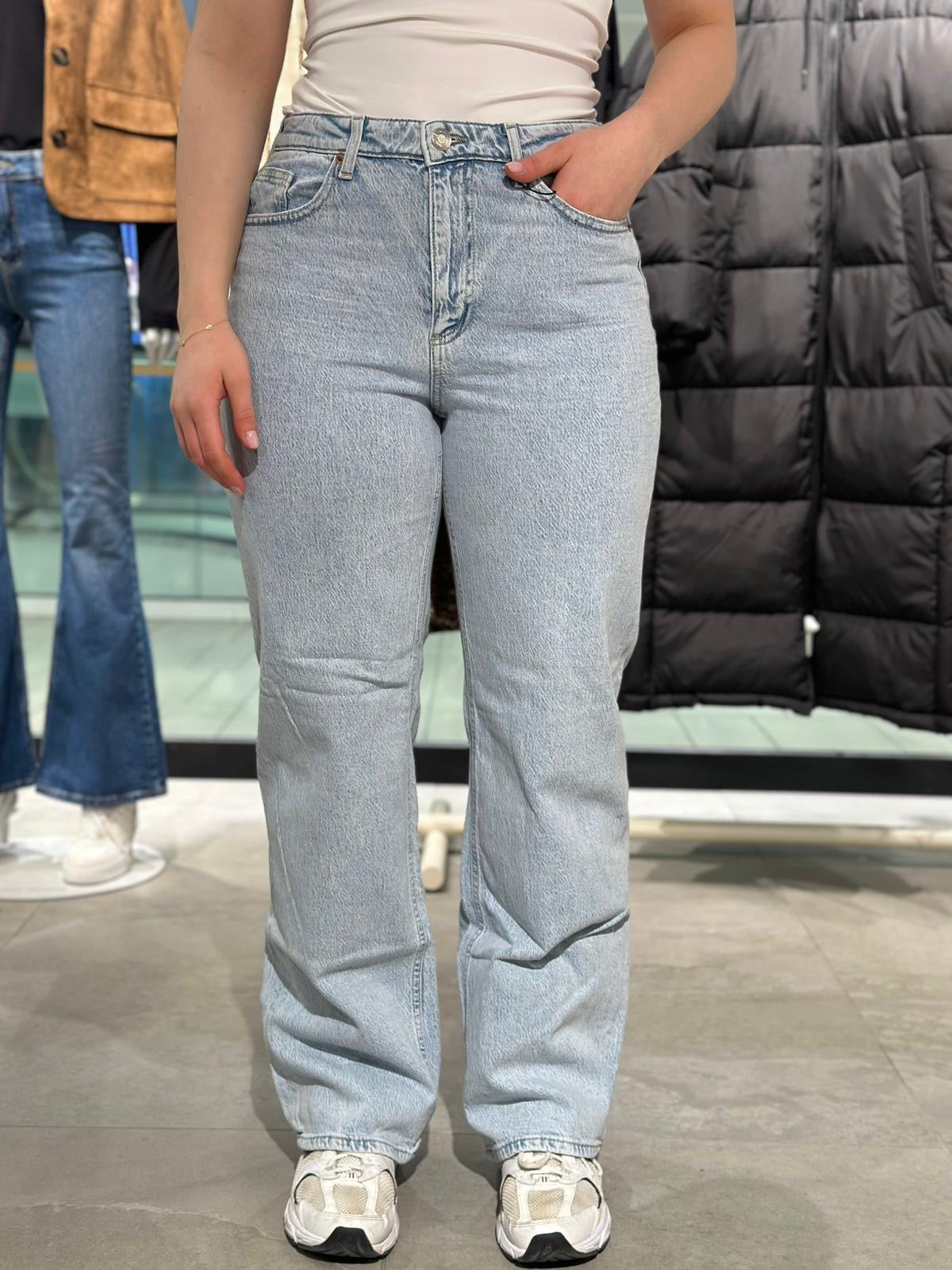 VMTESSA Jeans - Light Blue Denim