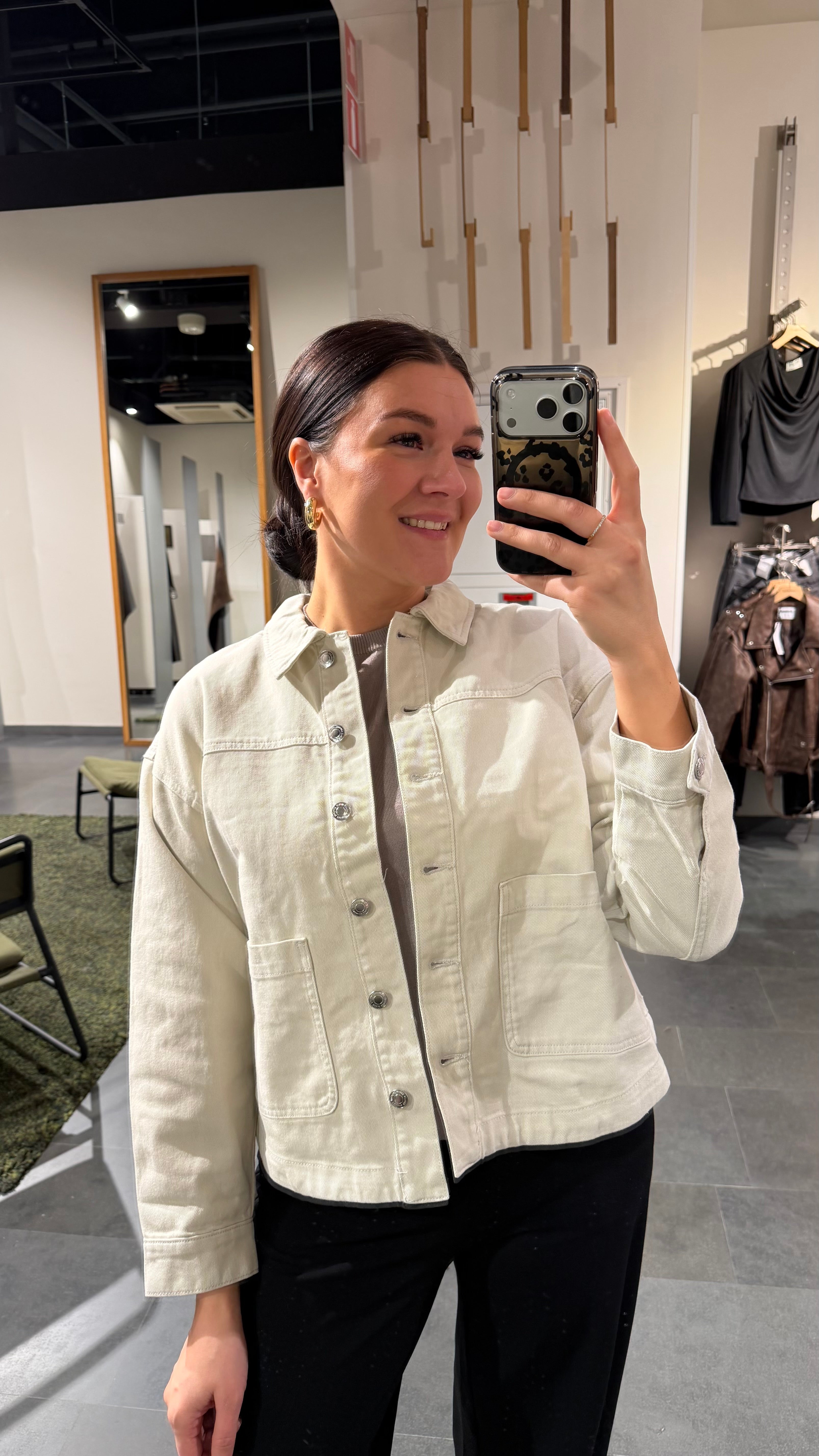 VMJAMIE Denim Jacket - Birch