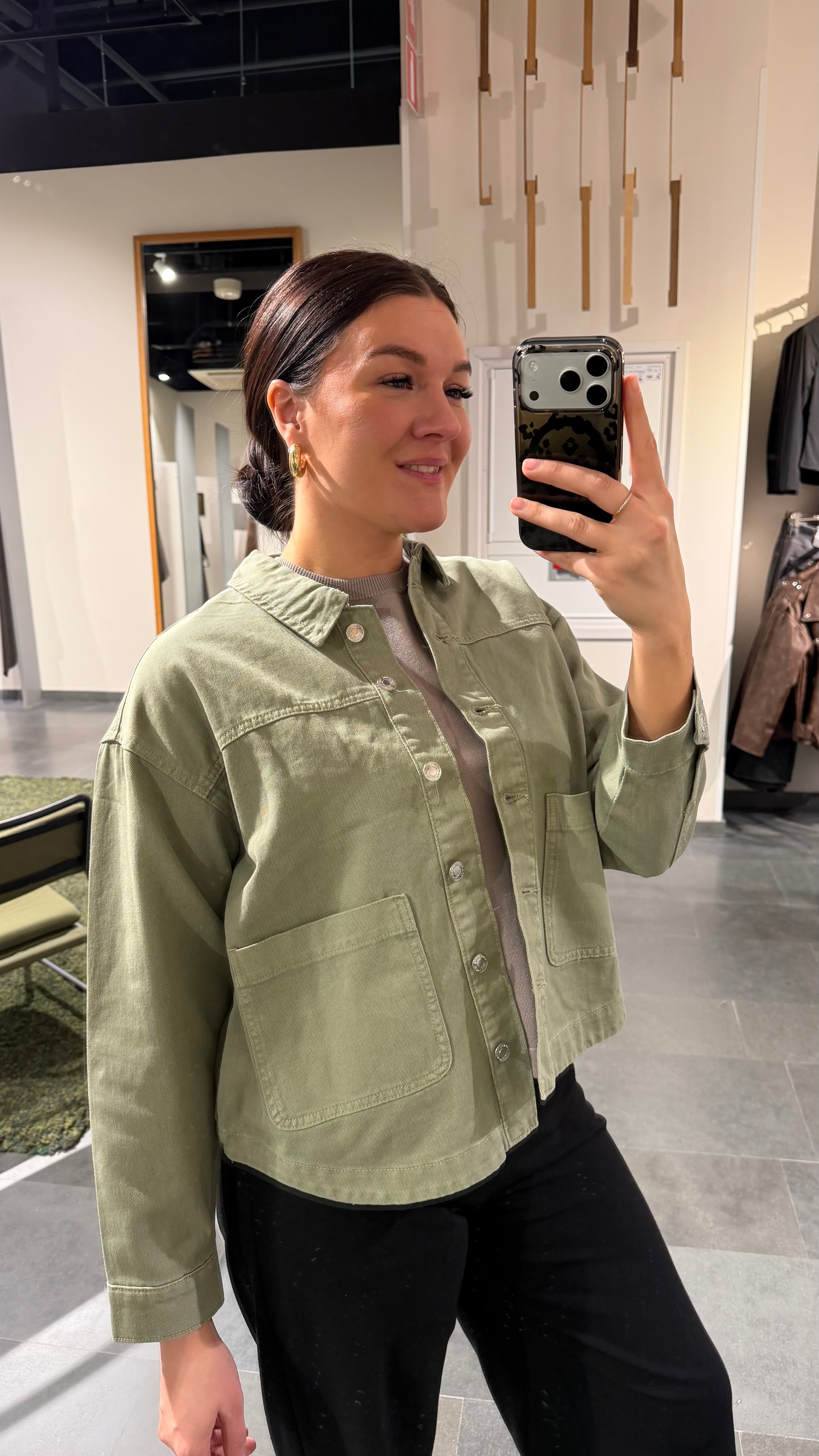 VMJAMIE Denim Jacket - Laurel Wreath